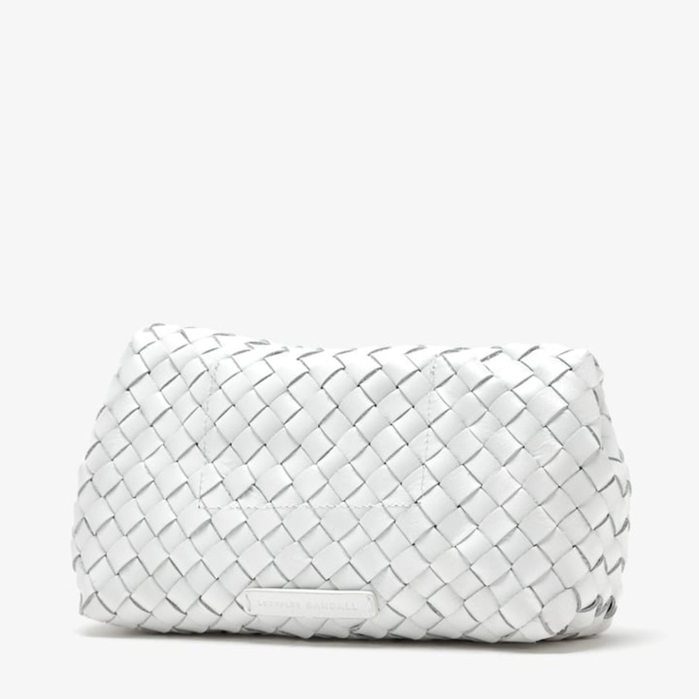NWT Loeffler Randall Vinnie Woven Leather Crossbody Bag - Picture 5 of 13